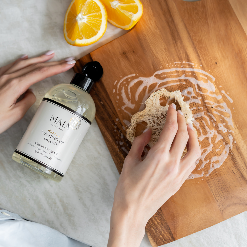 Washing-Up Liquid-Organic Certified-Plant Based-Biodegradable-EcoFriendly-Vegan