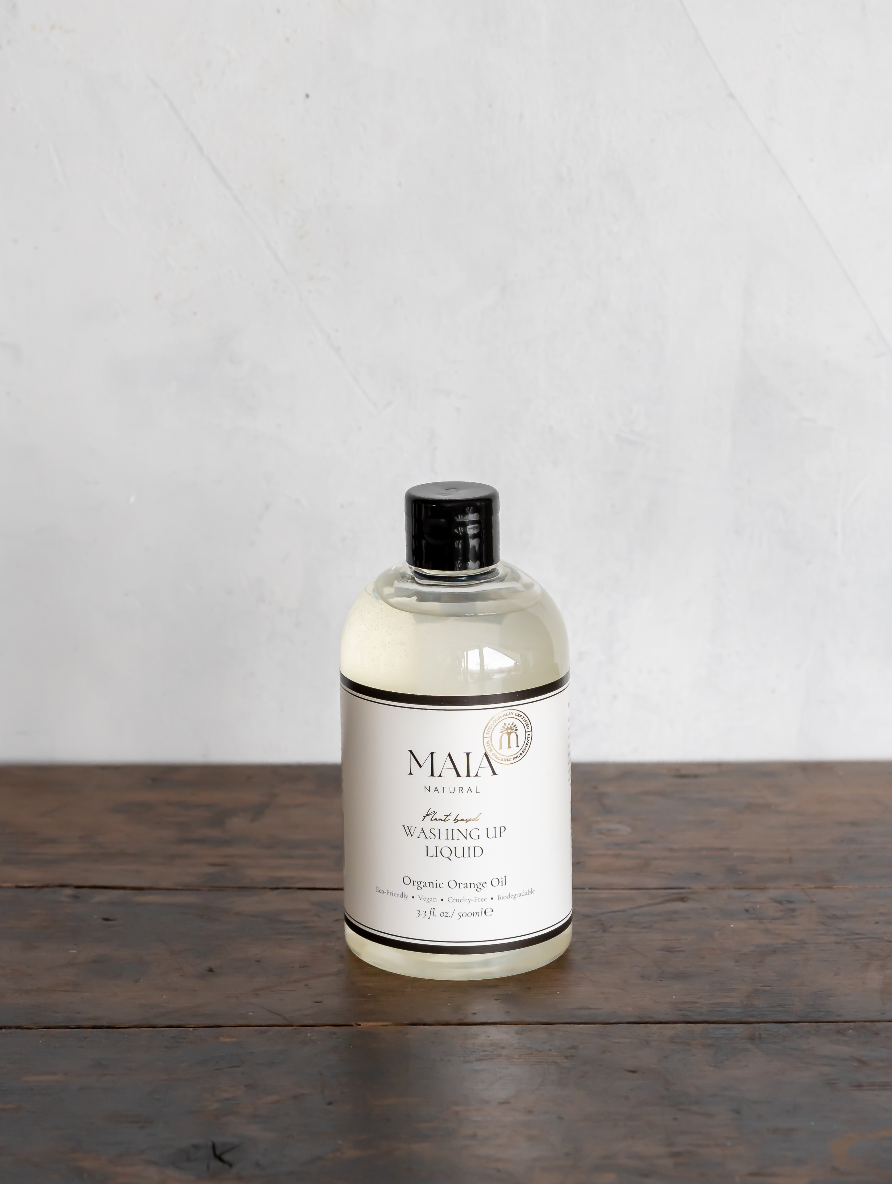 Washing-Up Liquid-Organic Certified-Plant Based-Biodegradable-EcoFriendly-Vegan